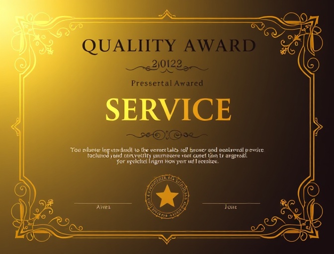 服务质量认证